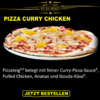 PIZZA CURRY-CHICKEN 40Cm