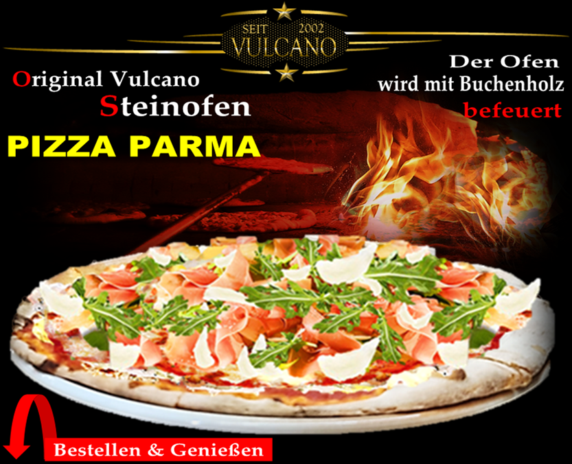 STEINOFEN PIZZA PARMA 29cm BEI VULCANO IN ERFURT BESTELLEN